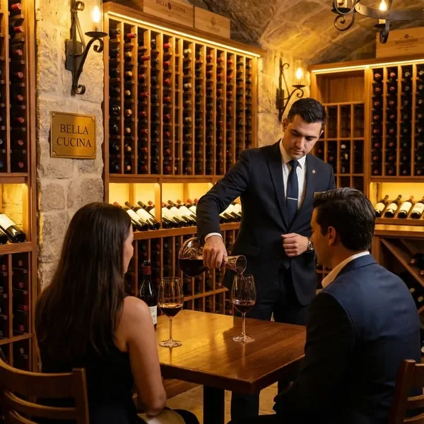 Italian wine collection